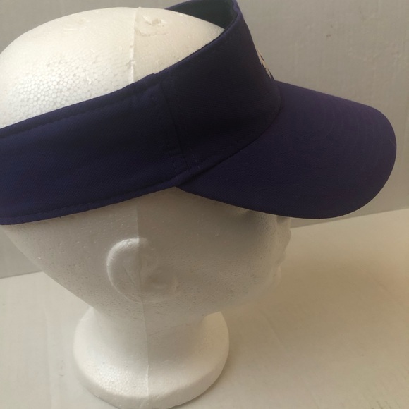 TCU Horned Frogs NIKE Visor Cap Hat Texas Christian University Purple Football! - Picture 6 of 11